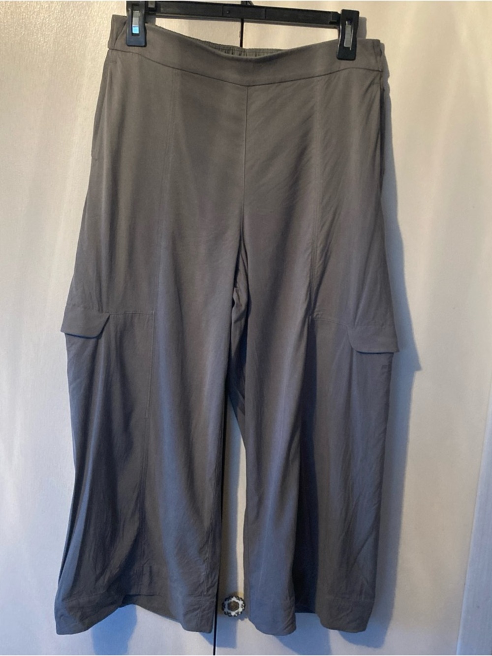 Lululemon Pants Womens 8 Sage Metropolis Maven High Rise Crop Wide Leg Cargo